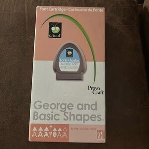 Cricut George and Basic Shapes Cartridge